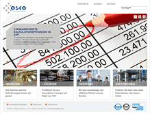 Tablet Screenshot of osco.de